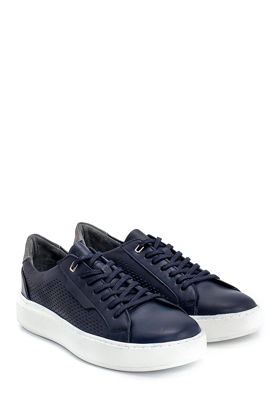 Men's Leather Printed Sneaker