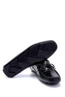 Erkek Deri Kroko Desenli Loafer | Derimod