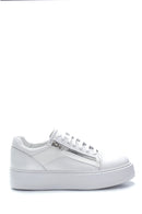Erkek Deri Fermuar Detaylı Sneaker | Derimod