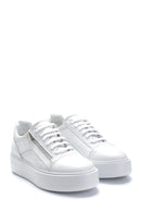 Erkek Deri Fermuar Detaylı Sneaker | Derimod