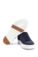 Men's Suede Leather Sneaker | Derimod