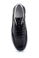 Men's Crocodile Patterned Sneaker | Derimod