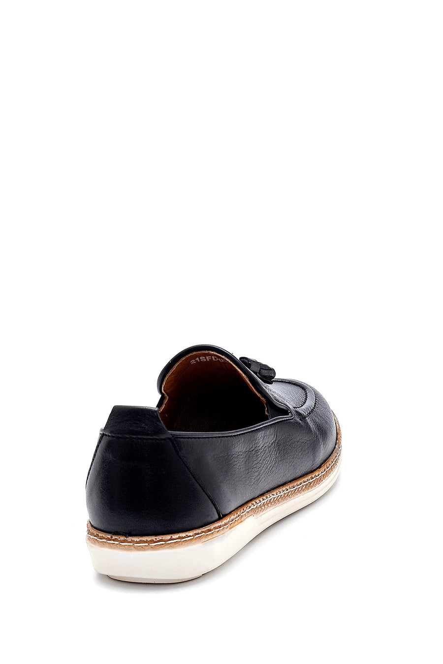 Men's Leather Tassel Detailed Loafer