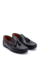 Men's Leather Tassel Detailed Loafer | Derimod