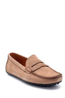 Men's Nubuck Leather Loafer | Derimod