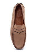 Men's Nubuck Leather Loafer | Derimod