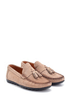Men's Suede Leather Loafer | Derimod
