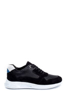 Men's Suede Detailed Leather Sneaker | Derimod