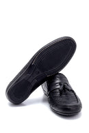 Men's Leather Printed Loafer | Derimod