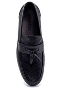 Men's Leather Printed Loafer | Derimod