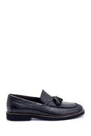 Men's Leather Tassel Detailed Loafer | Derimod