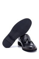 Men's Leather Tassel Detailed Loafer | Derimod