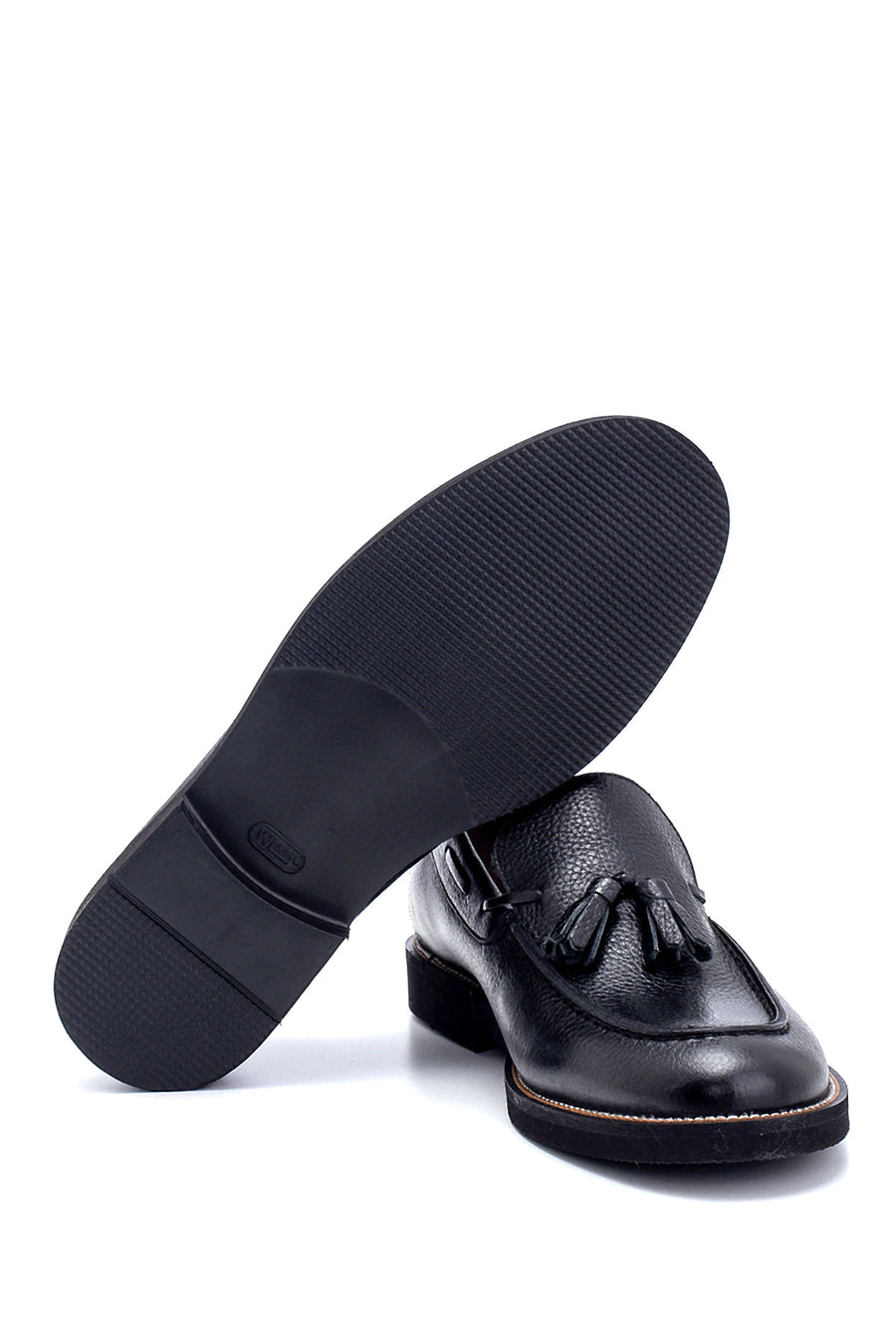 Men's Leather Tassel Detailed Loafer