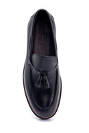 Men's Leather Tassel Detailed Loafer | Derimod