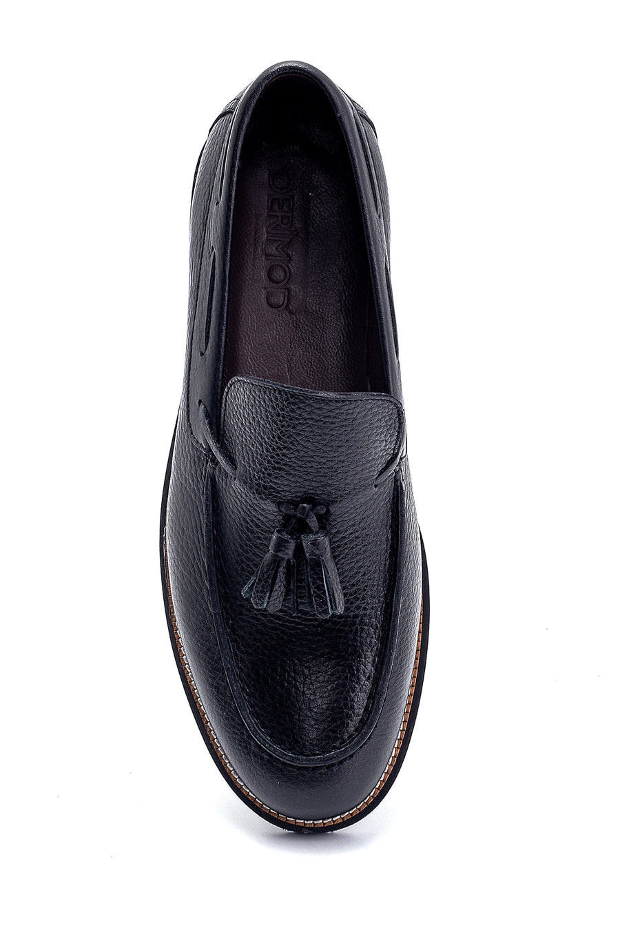 Men's Leather Tassel Detailed Loafer