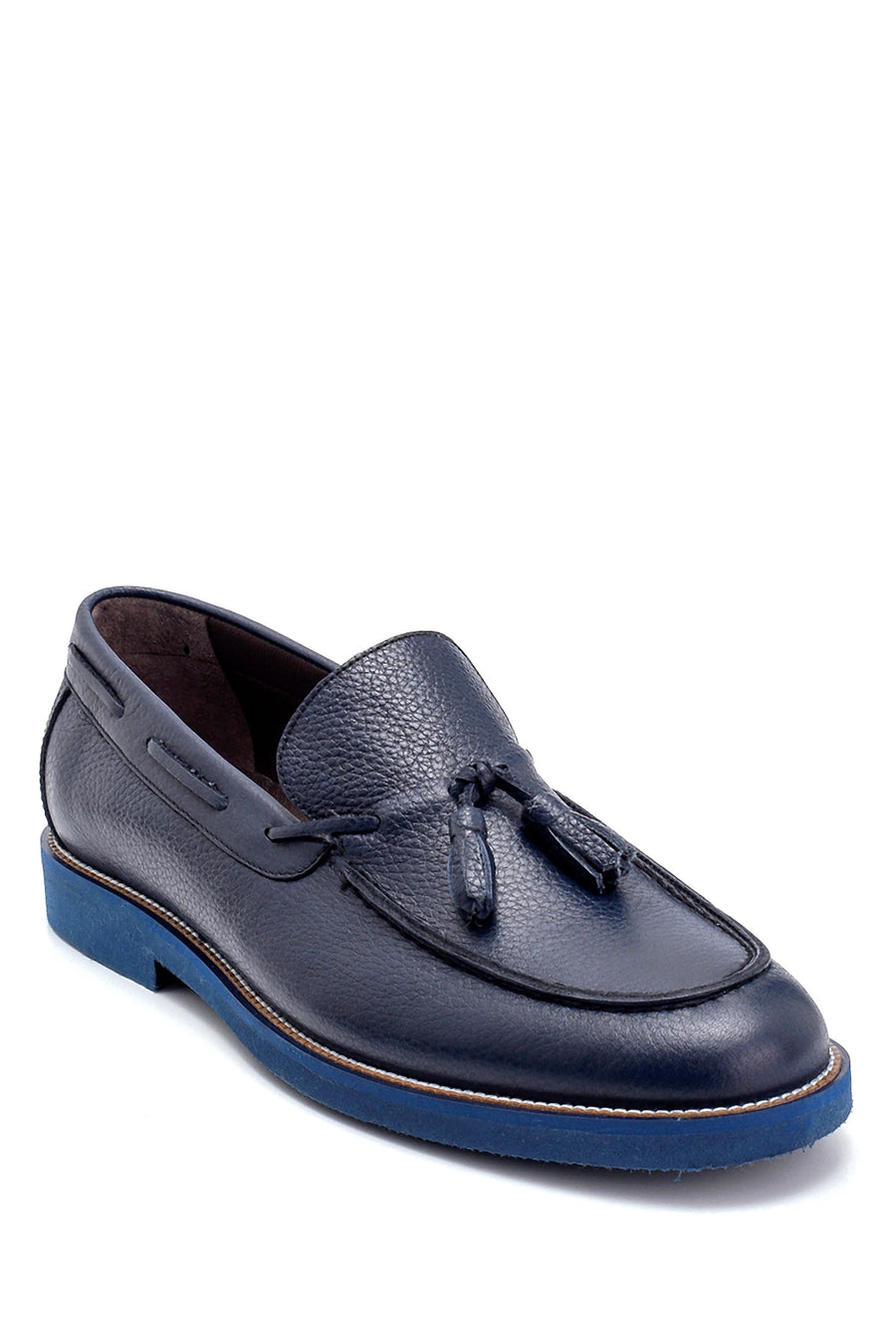 Men's Leather Tassel Detailed Loafer