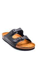 Men's Leather Slippers | Derimod