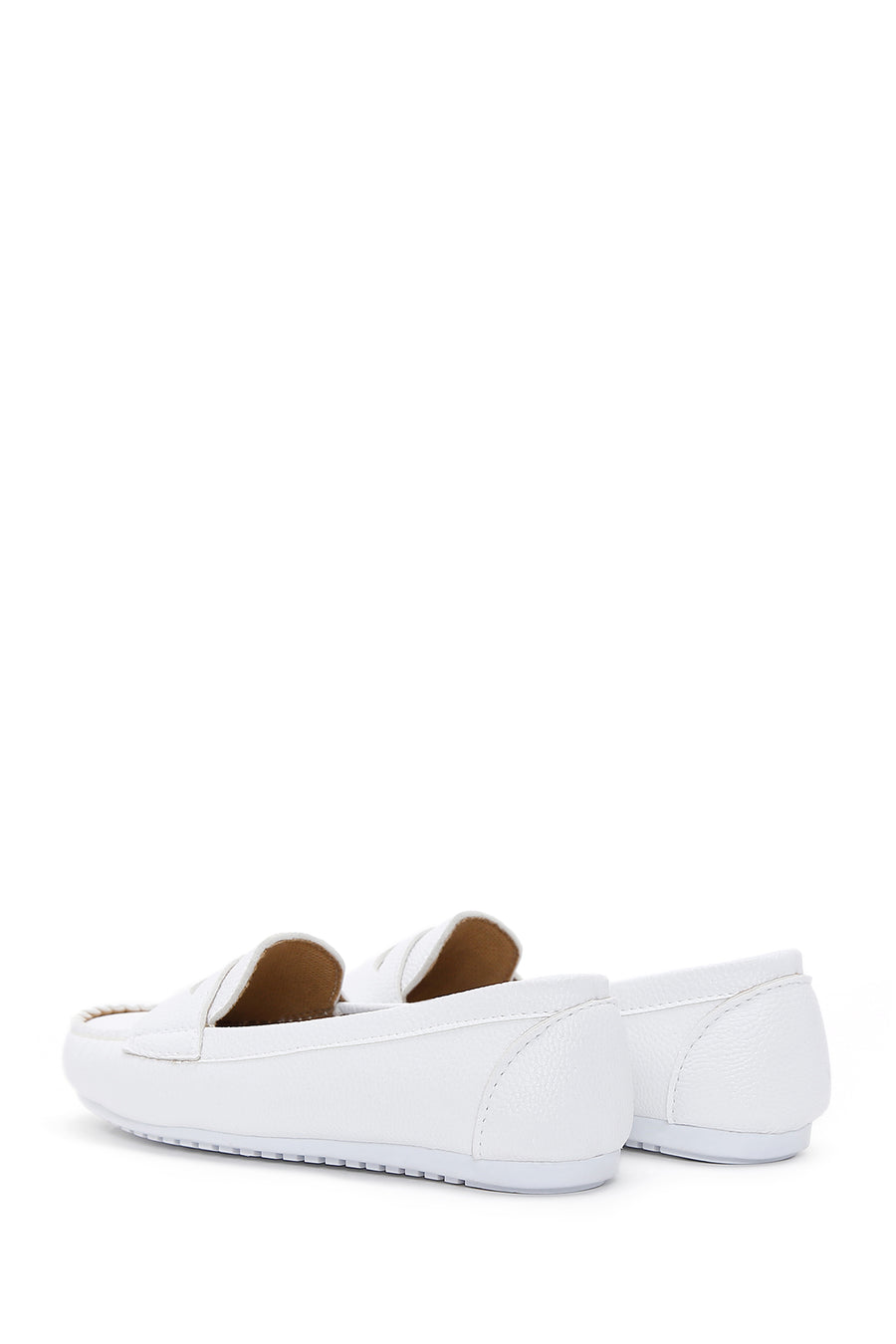 Women's White Loafer