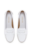 Women's White Loafer | Derimod