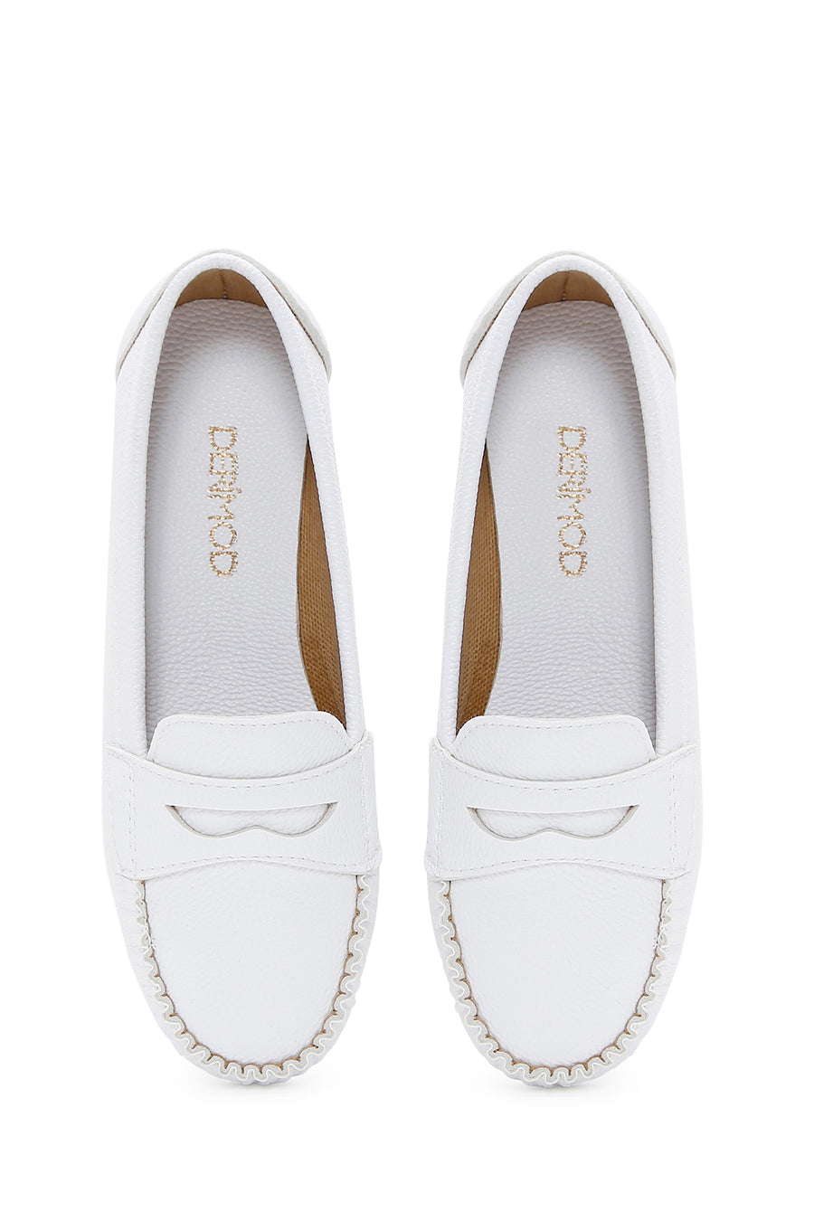 Women's White Loafer