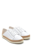 Women's Straw Detailed Sneaker | Derimod