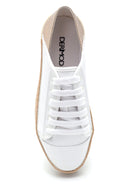 Women's Straw Detailed Sneaker | Derimod