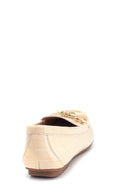Women's Crocodile Patterned Tassel Loafer | Derimod