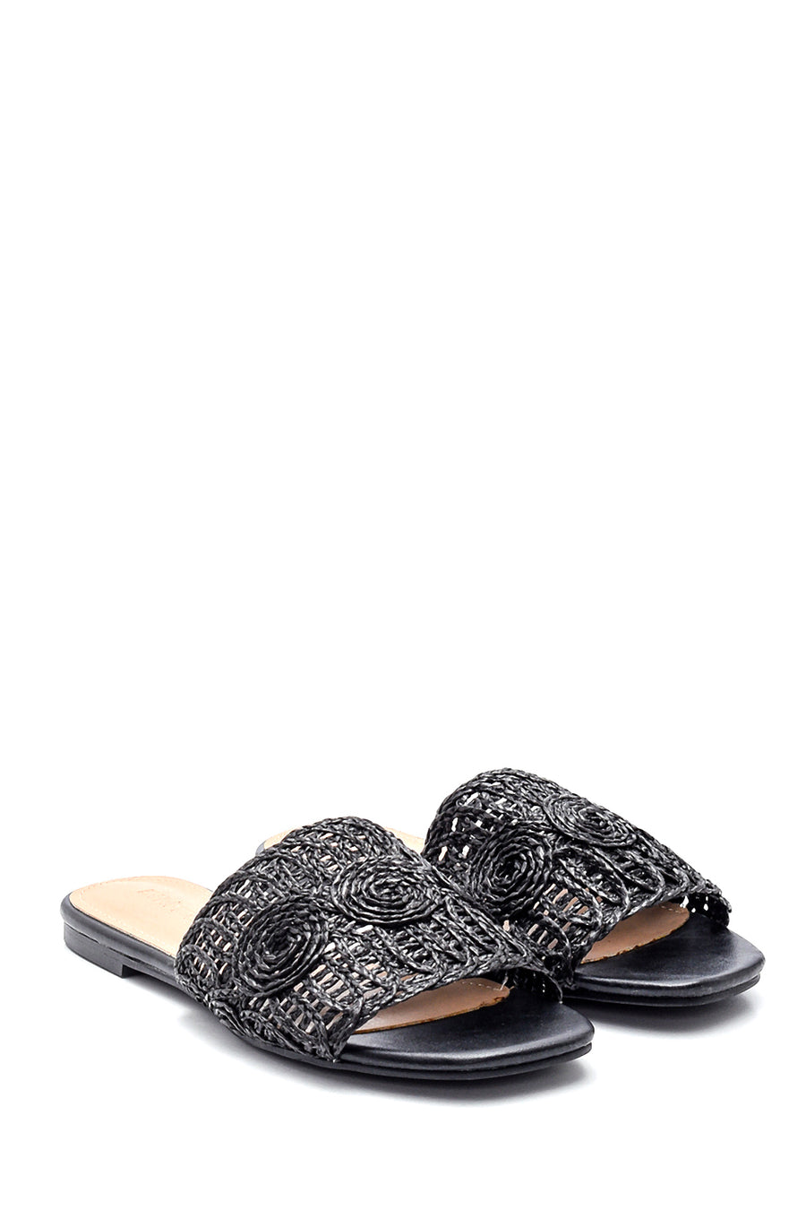 Women's Straw Slippers