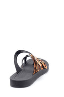 Women's Leopard Patterned Casual Slippers | Derimod