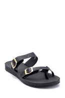 Women's Leopard Patterned Casual Slippers | Derimod