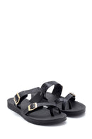 Women's Leopard Patterned Casual Slippers | Derimod