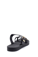 Women's Leopard Patterned Casual Slippers | Derimod