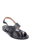 Women's Casual Patterned Sandals | Derimod