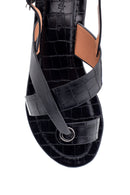 Women's Casual Patterned Sandals | Derimod