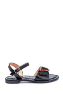 Kadın Kroko Baskılı Casual Sandalet | Derimod