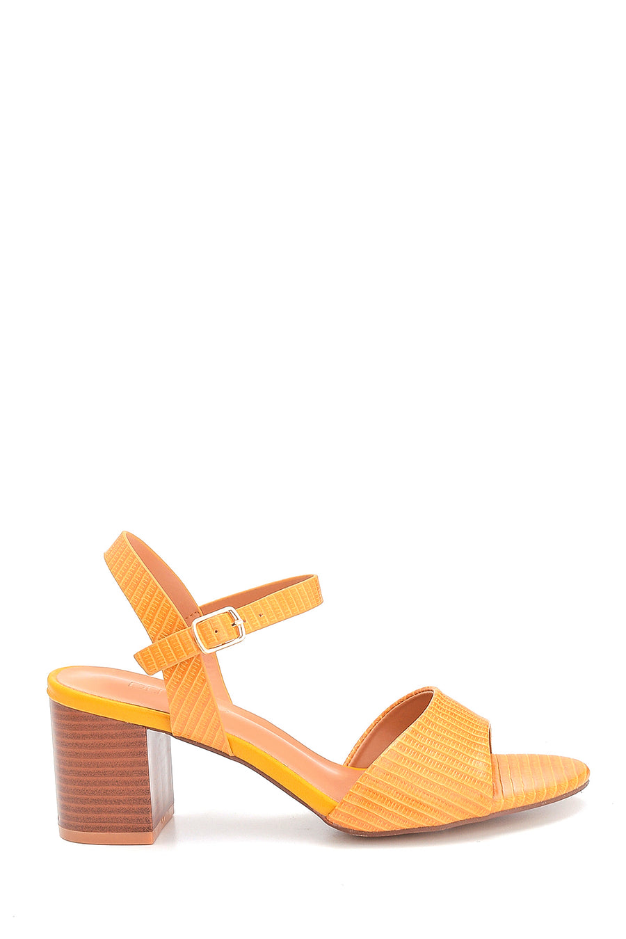 Women's Thick Heeled Sandals 21SFE466326 | Derimod