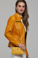 Eva Women's Leather Jacket | Derimod