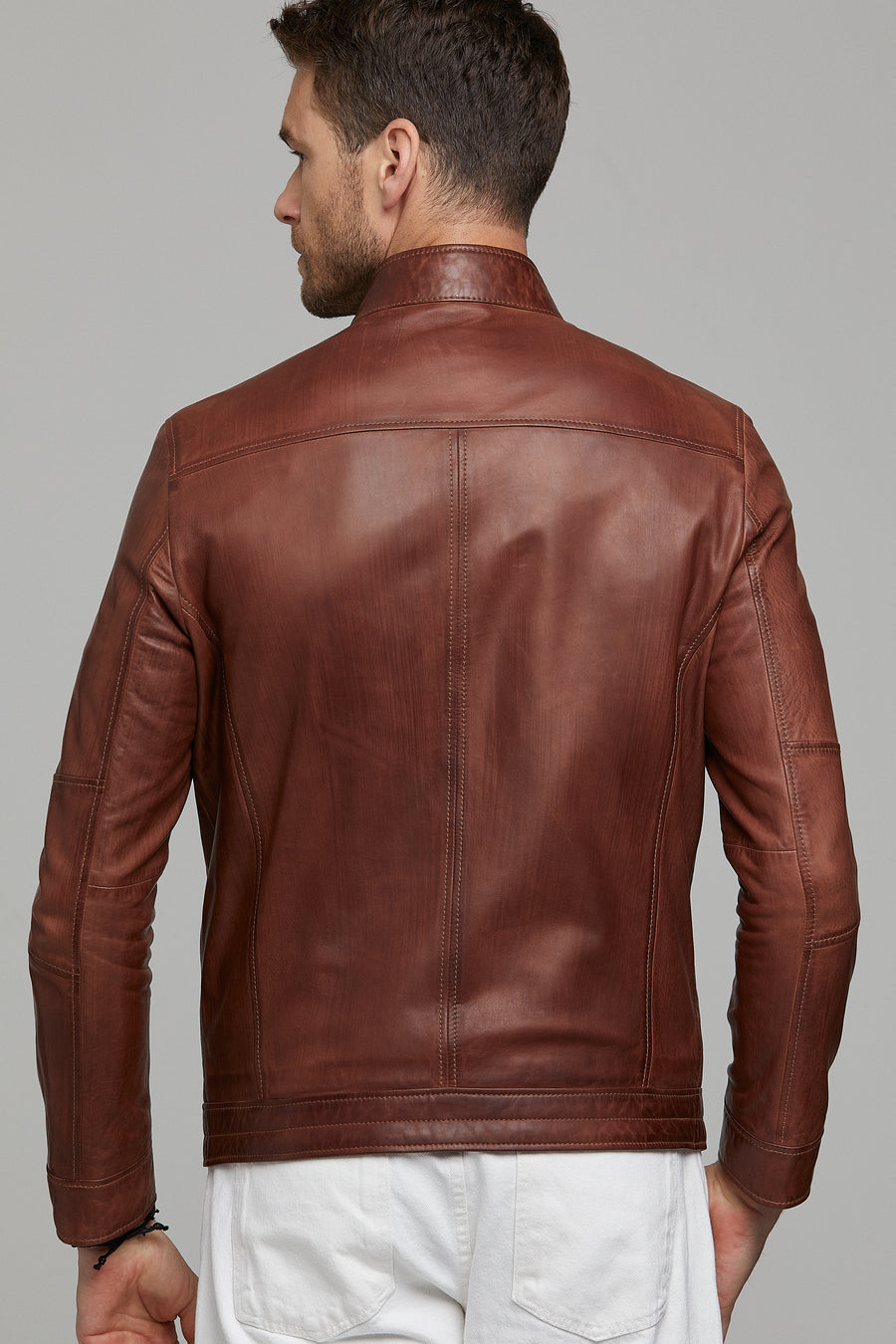 Benjamin Men's Leather Jacket