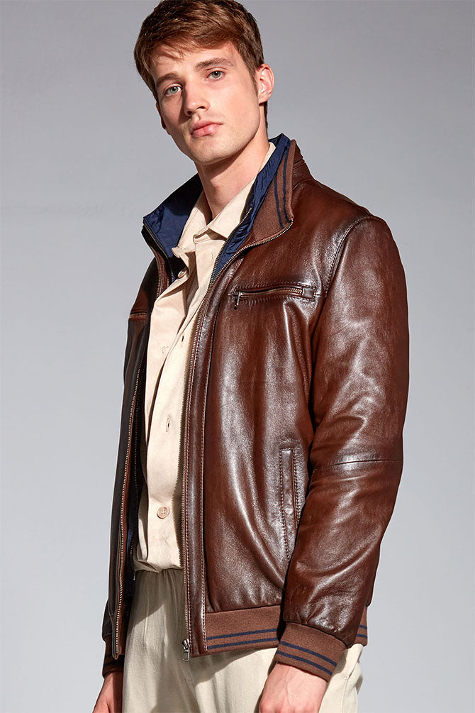 Jason Men's Leather Jacket