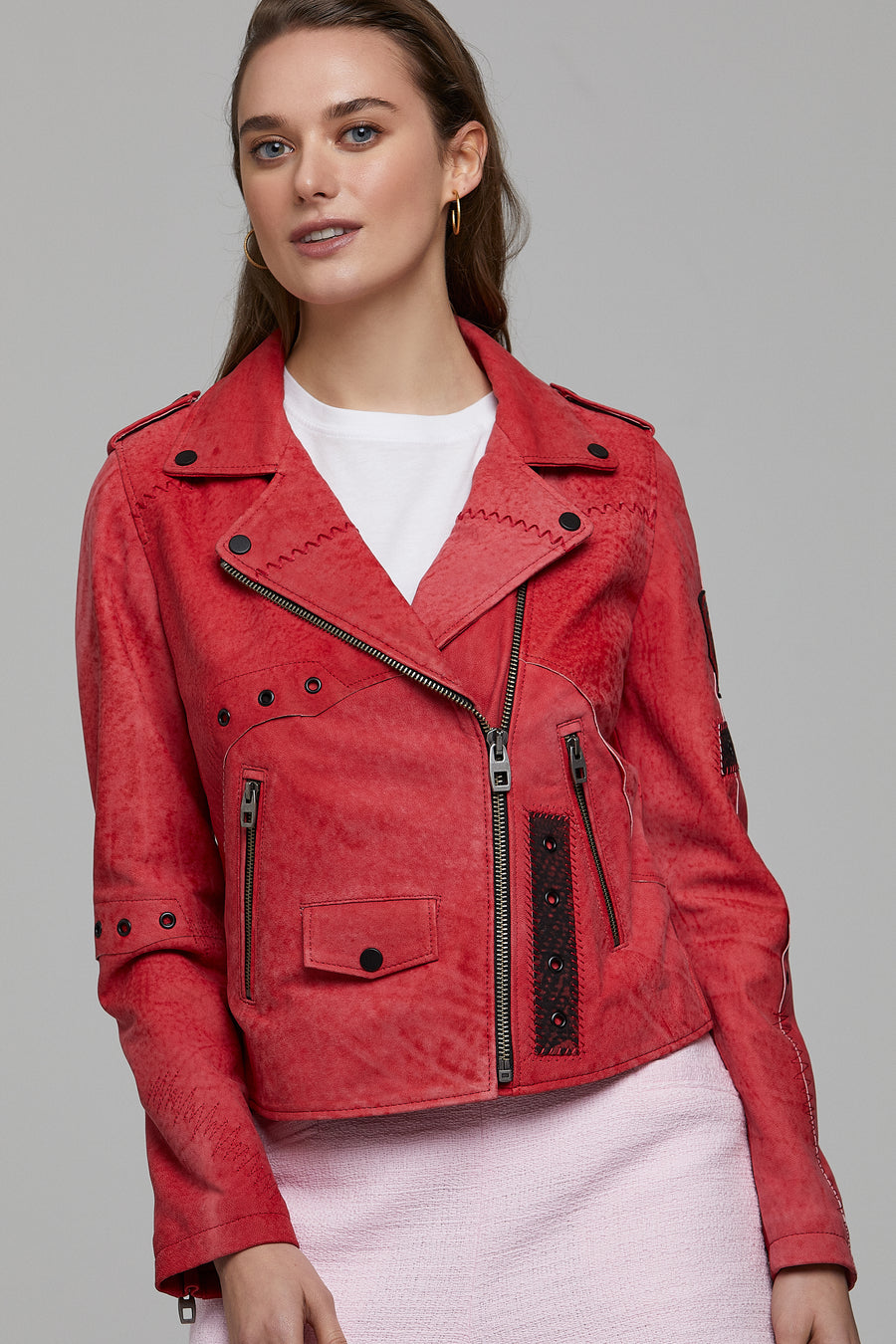 Women's Leather Coat