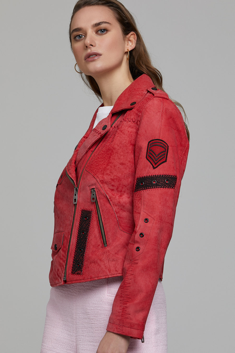 Women's Leather Coat