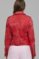 Women's Leather Coat | Derimod