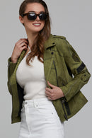 Women's Leather Coat | Derimod