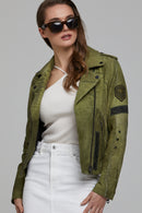Women's Leather Coat | Derimod