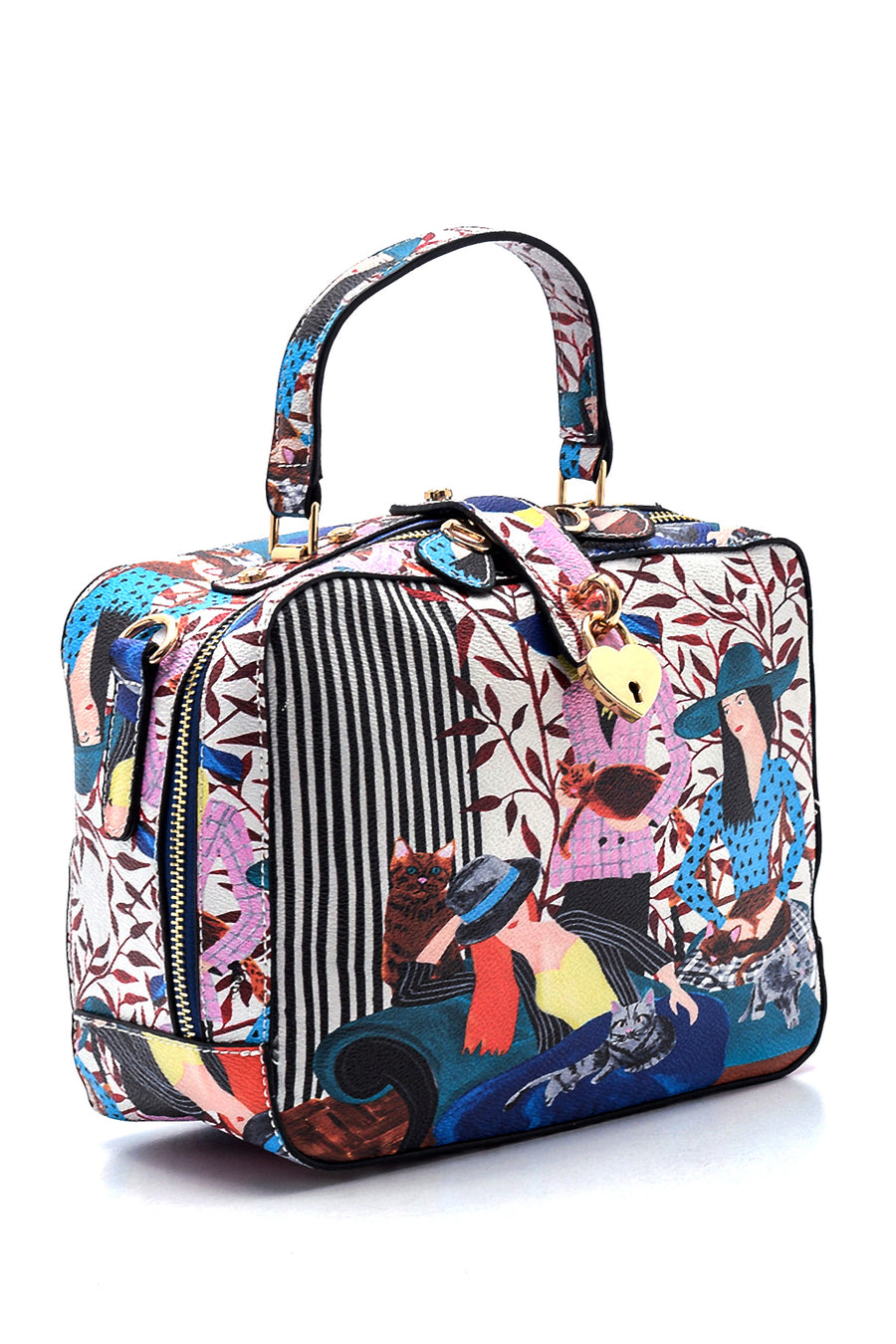 Women's Printed Shoulder Bag 21WBD240526 | Derimod