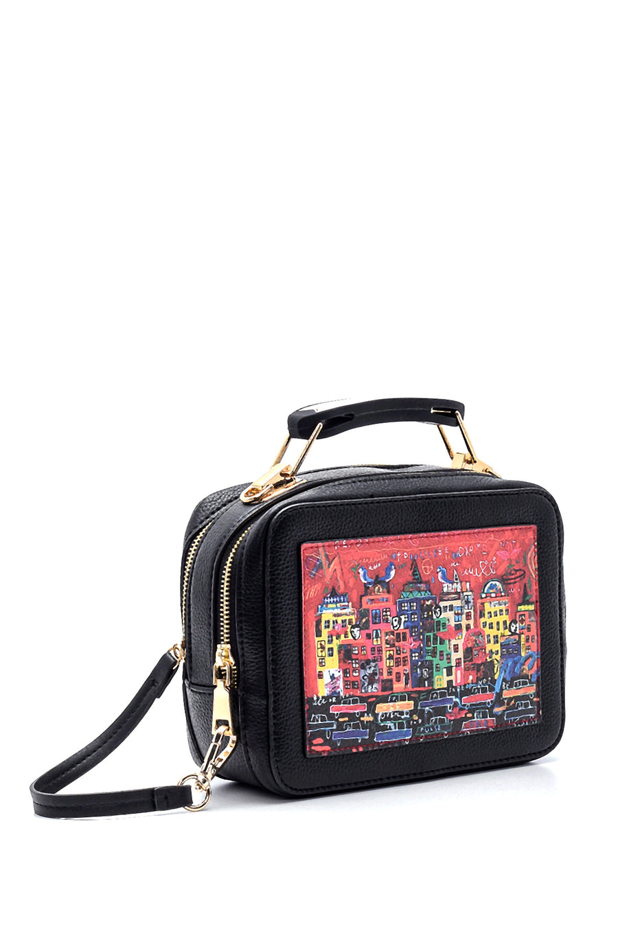 Women's Printed Shoulder Bag 21WBD240626 | Derimod