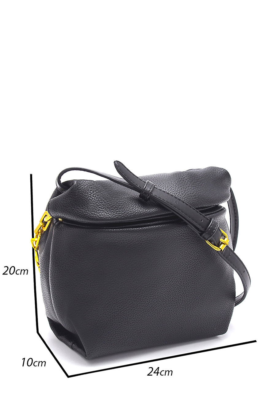 Women's Black Chain Strap Shoulder Bag