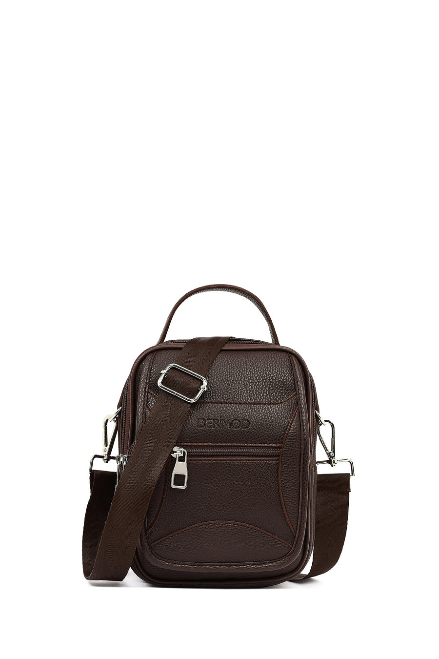 Men's Brown Crossbody Bag 21WBD3503FT | Derimod