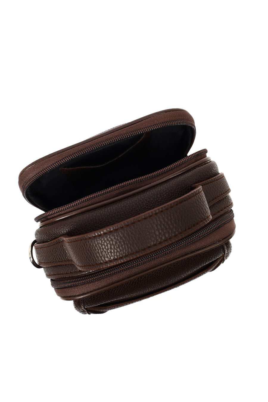 Men's Brown Crossbody Bag