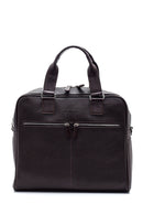 Men's Brown Briefcase | Derimod